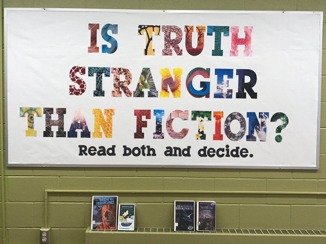 Is truth stranger than fiction? Library Bulletin Board